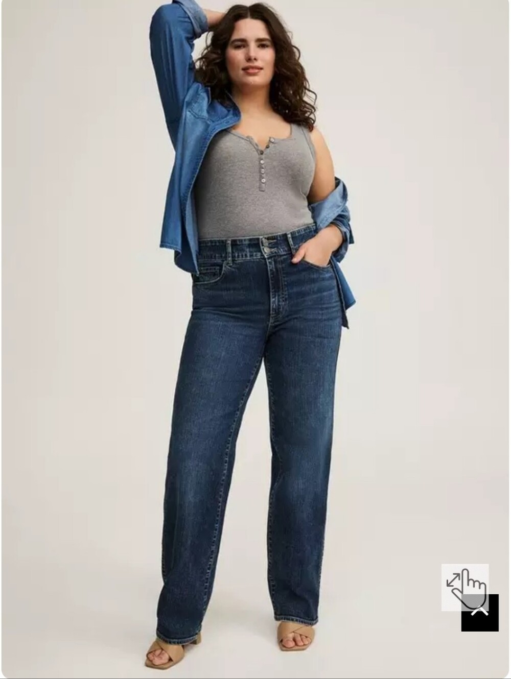 Torrid High-Rise 90s Straight Jean